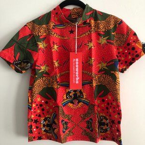 Nooworks Pride Tiger Mock Neck - M - NWT